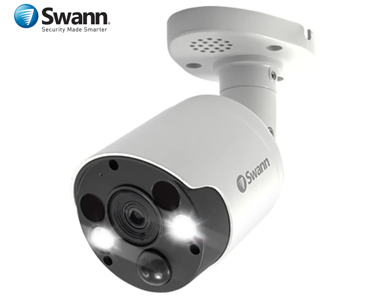 Swann PRO-4KMSFB 4K Thermal Sensing Spotlight Bullet Security Camera