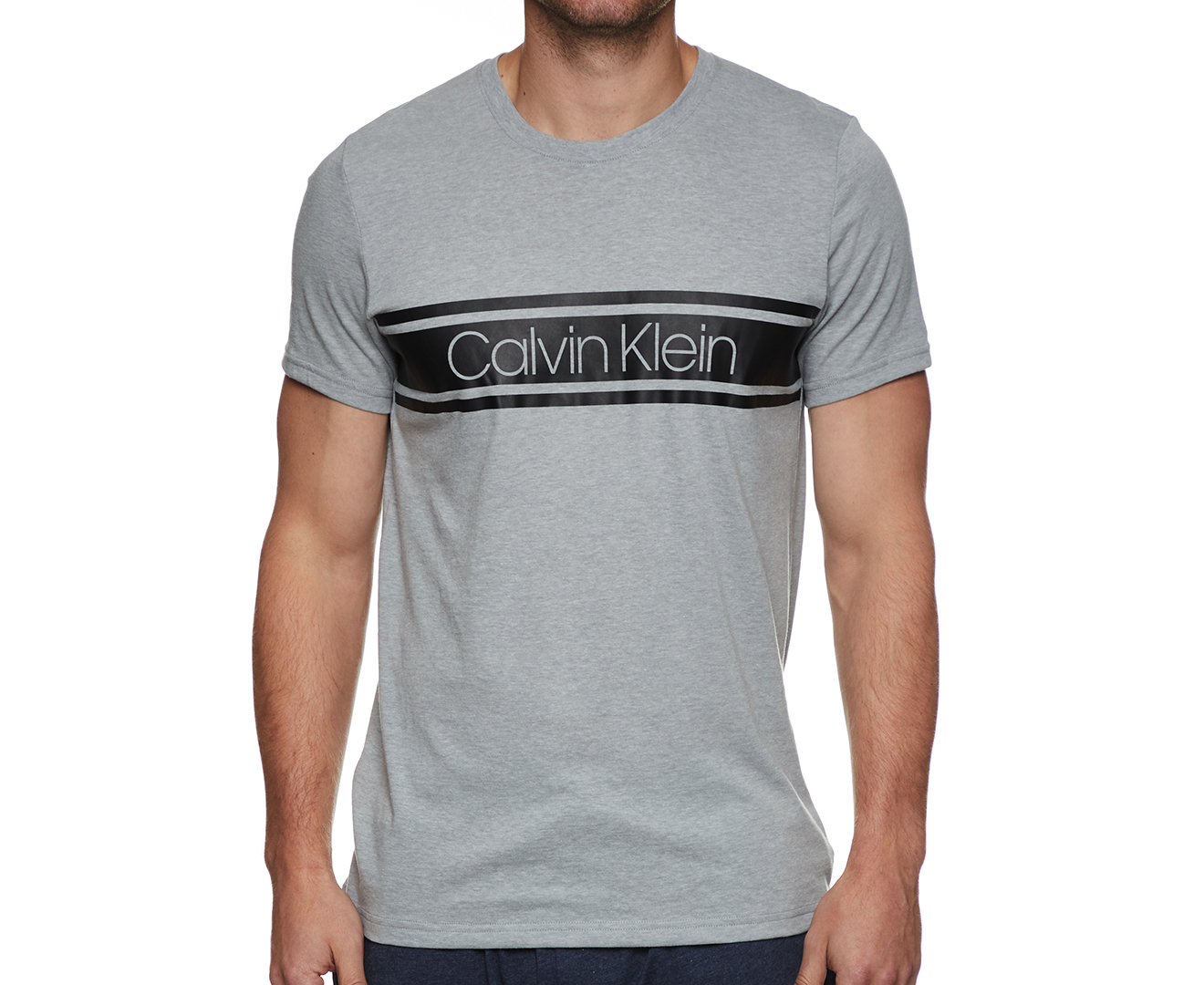 Calvin Klein Men's Vibrations Short Sleeve Crew Tee / T-Shirt / Tshirt ...