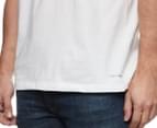Calvin Klein Men's Cotton Classics Crew Neck Tee / T-Shirt / Tshirt 4-Pack - White 5