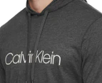 Calvin Klein Sleepwear Men's Chill Long Sleeve Hoodie - Black Heather