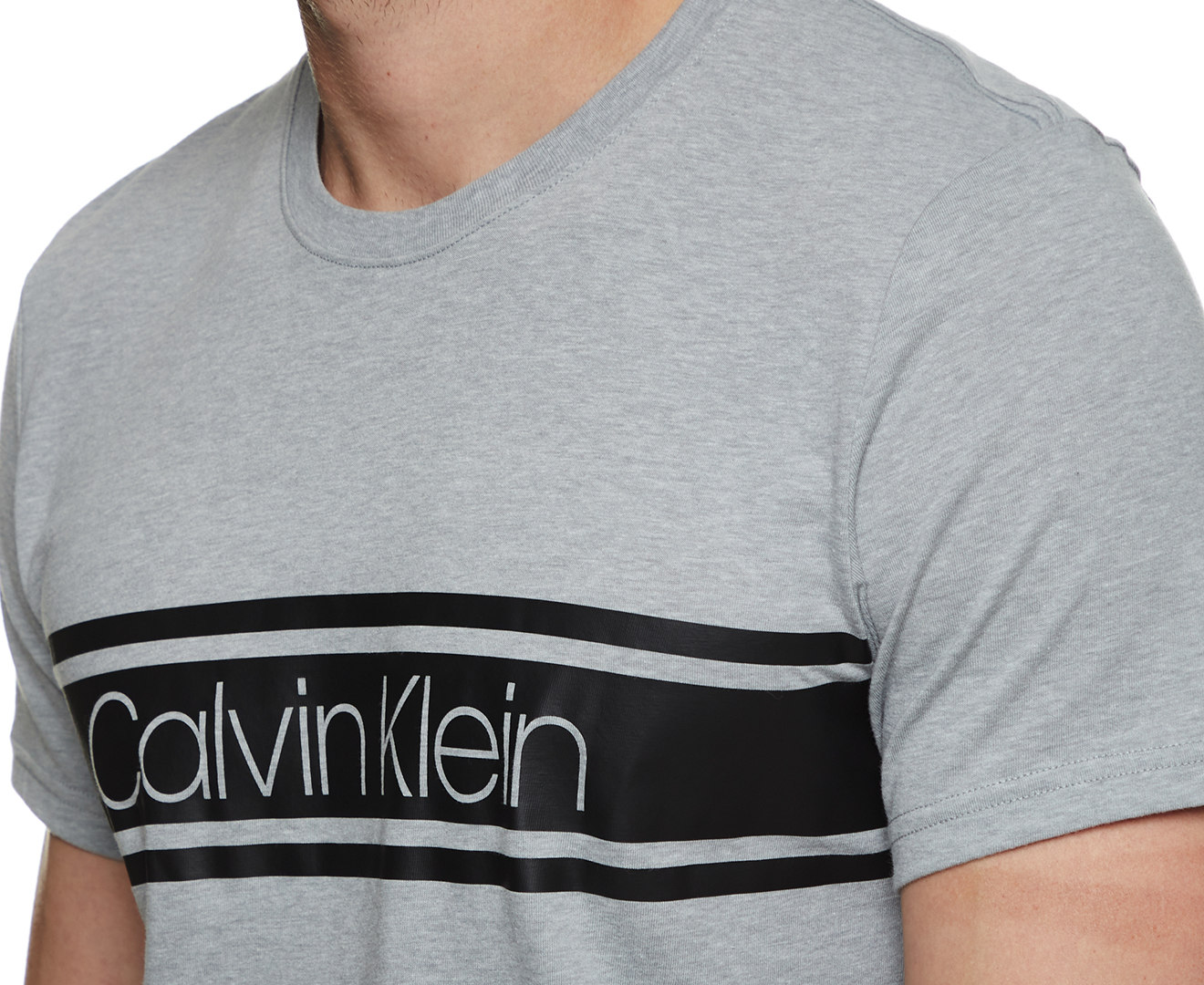 Calvin Klein Men's Vibrations Short Sleeve Crew Tee / T-Shirt / Tshirt ...