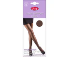 Silky Womens Light Support Tights (1 Pair) (Barely Black) - LW459