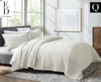 ED By Ellen DeGeneres Marmont Queen Bed Coverlet Set - White