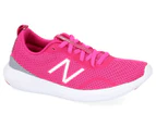 New Balance Girls' Coast Sports Running Shoes - Pink/White