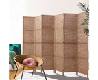 Artiss 6 Panel Room Divider Screen 245x170cm Woven Natural