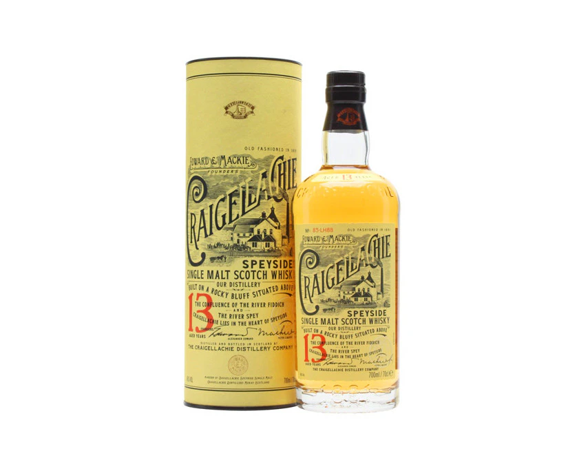 Craigellachie 13 Years Old Single Malt Whisky 700mL @ 46% abv