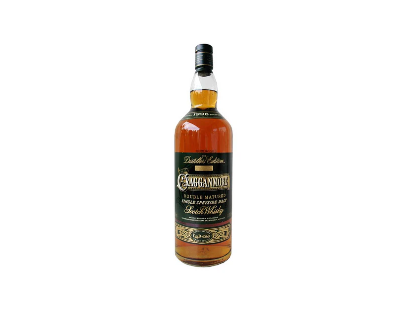 Cragganmore 2008 Distillers Edition 12 YO Single Malt Scotch Whisky 1000ml @ 40% abv