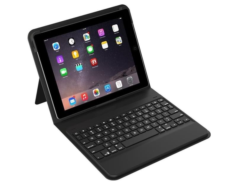 ZAGG Messenger Folio Bluetooth Keyboard for iPad Pro 9.7/ Air 2 / Air -  Black | Www.catch.com.au