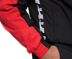 Puma Men's XTG Woven Jacket - Puma Black/Red Combo