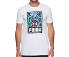 Puma Men's Claw Pack Tee / T-Shirt / Tshirt - Puma White