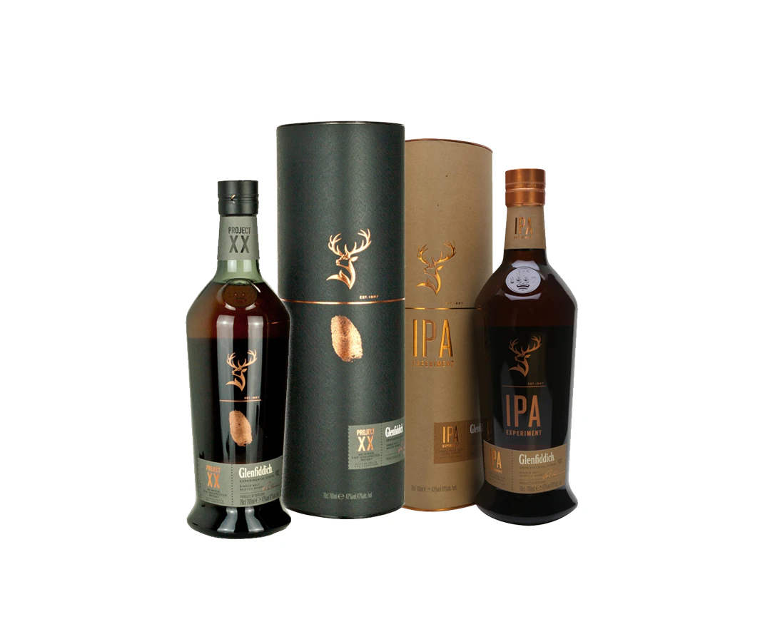 Rare Glens: Glenfiddich IPA + Glenfiddich XX Experiment