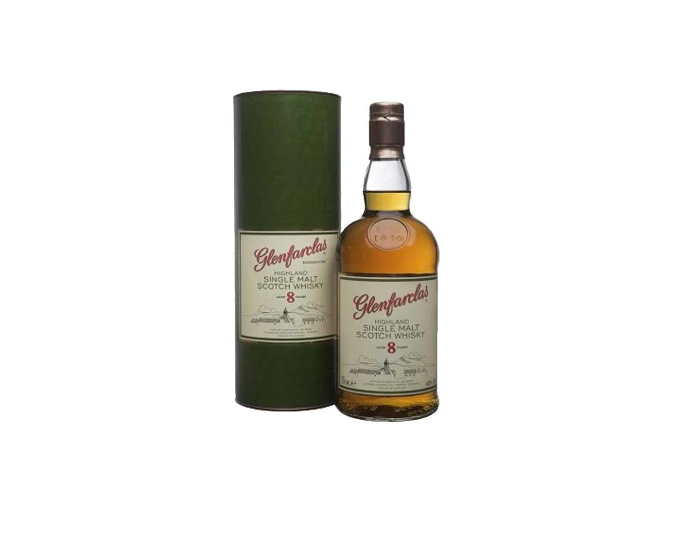 Glenfarclas 8 Year Old Single Malt Scotch Whisky 700ml @ 40% abv