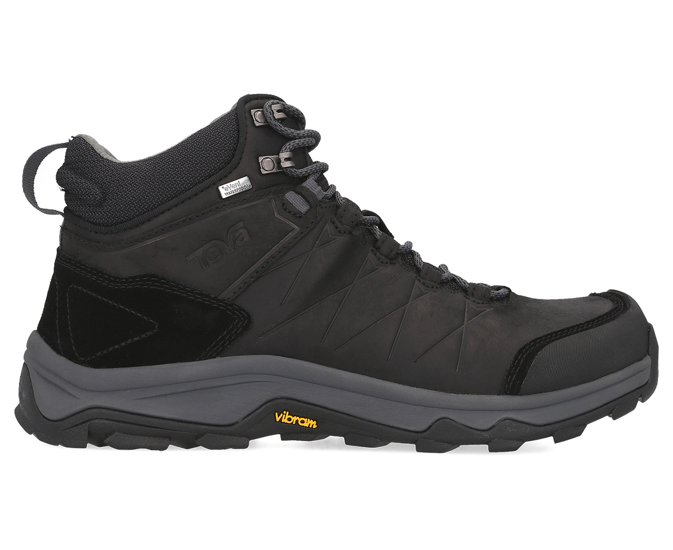 Teva Men's Arrowood Riva Mid Waterproof Hiking Boots - Black | Catch.com.au