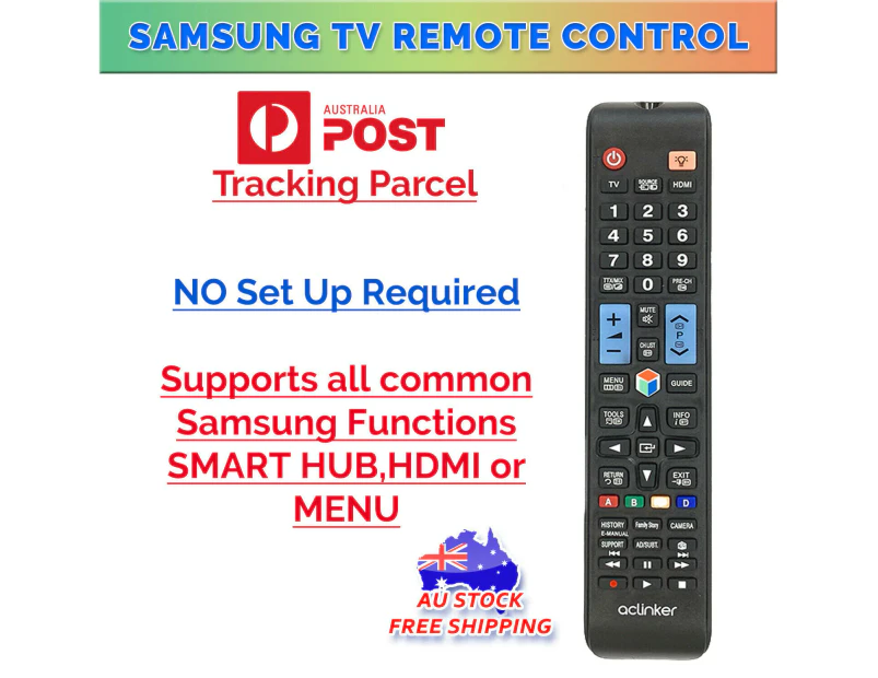 2020 New Samsung Replacement Remote Control For LCD, LED, Plasma, Smart 3D TV
