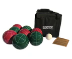 8 Bocce in Carry Bag - Red Green