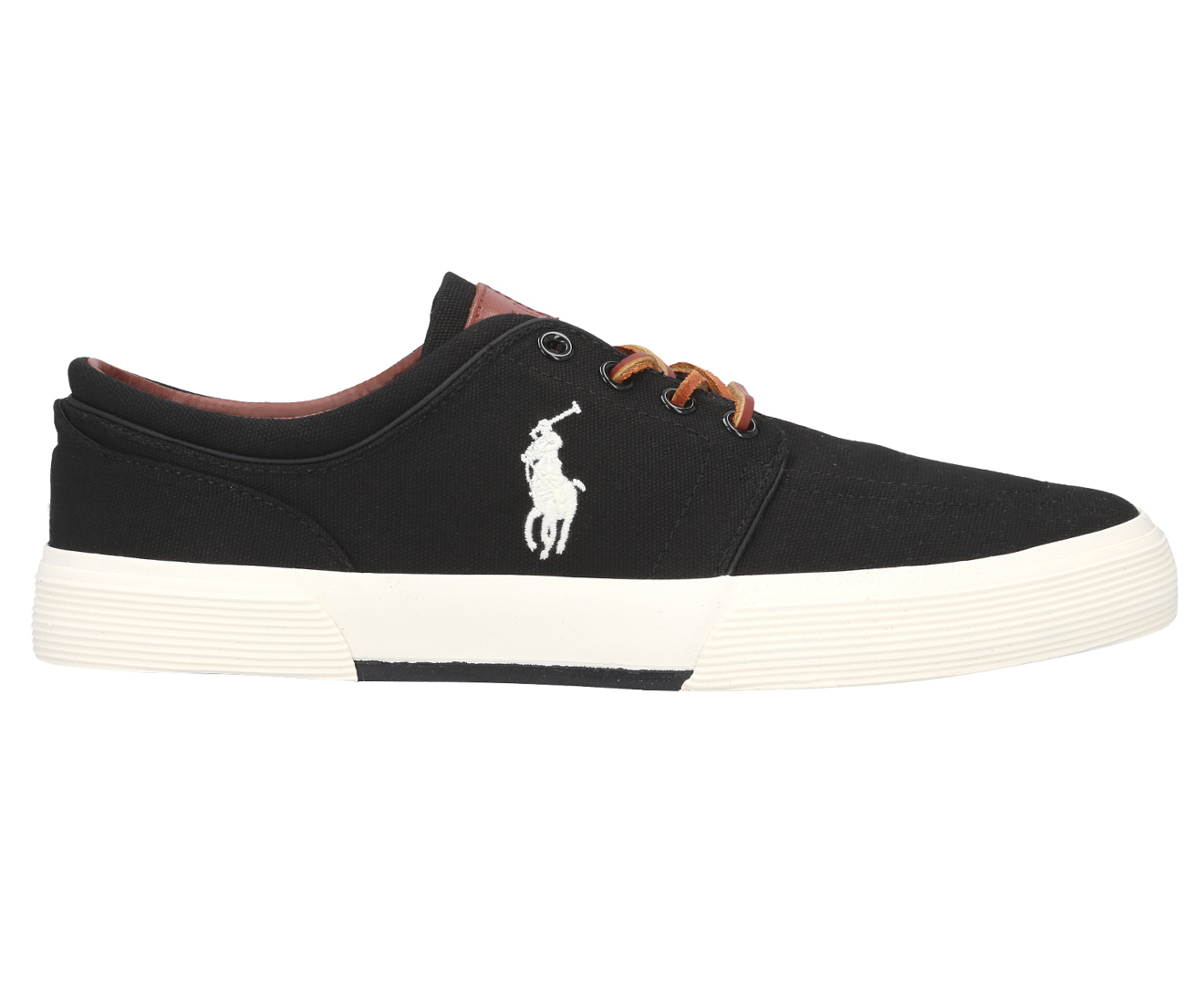 Polo Ralph Lauren Men's Faxon Low Sneakers - Black | Catch.com.au