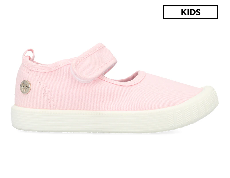 Walnut Melbourne Girls' Mary Jane Shoes - Pale Pink