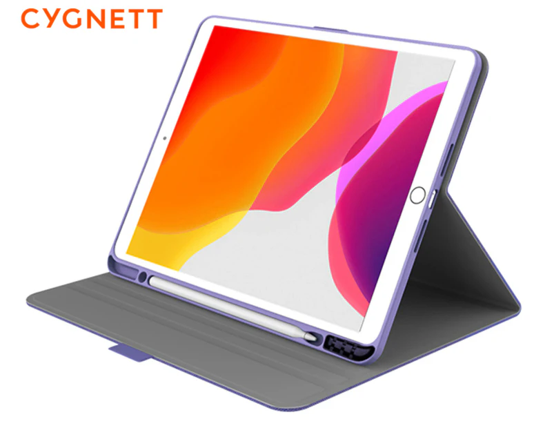 Cygnett TekView Slim Case For iPad Pro 10.2" - Lilac/Purple