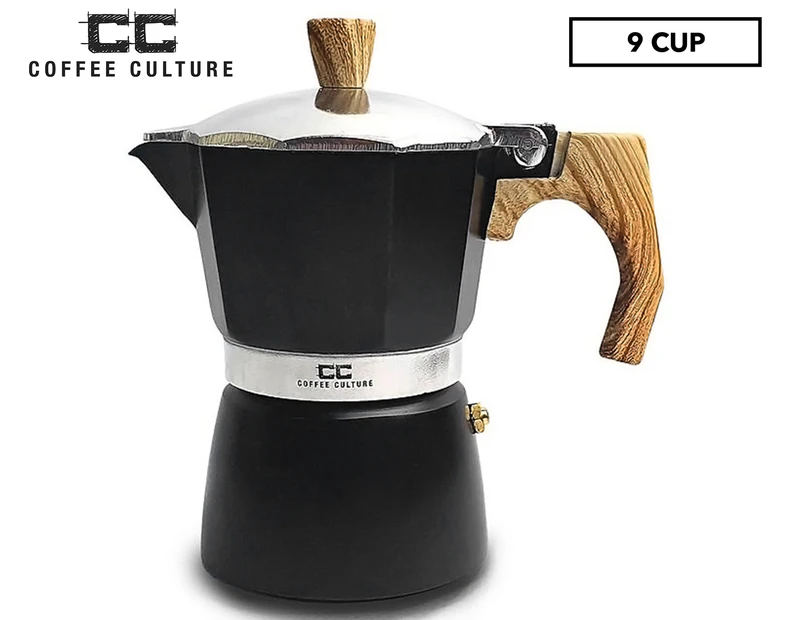 Coffee Culture 9-Cup Percolator Coffee Maker - Black