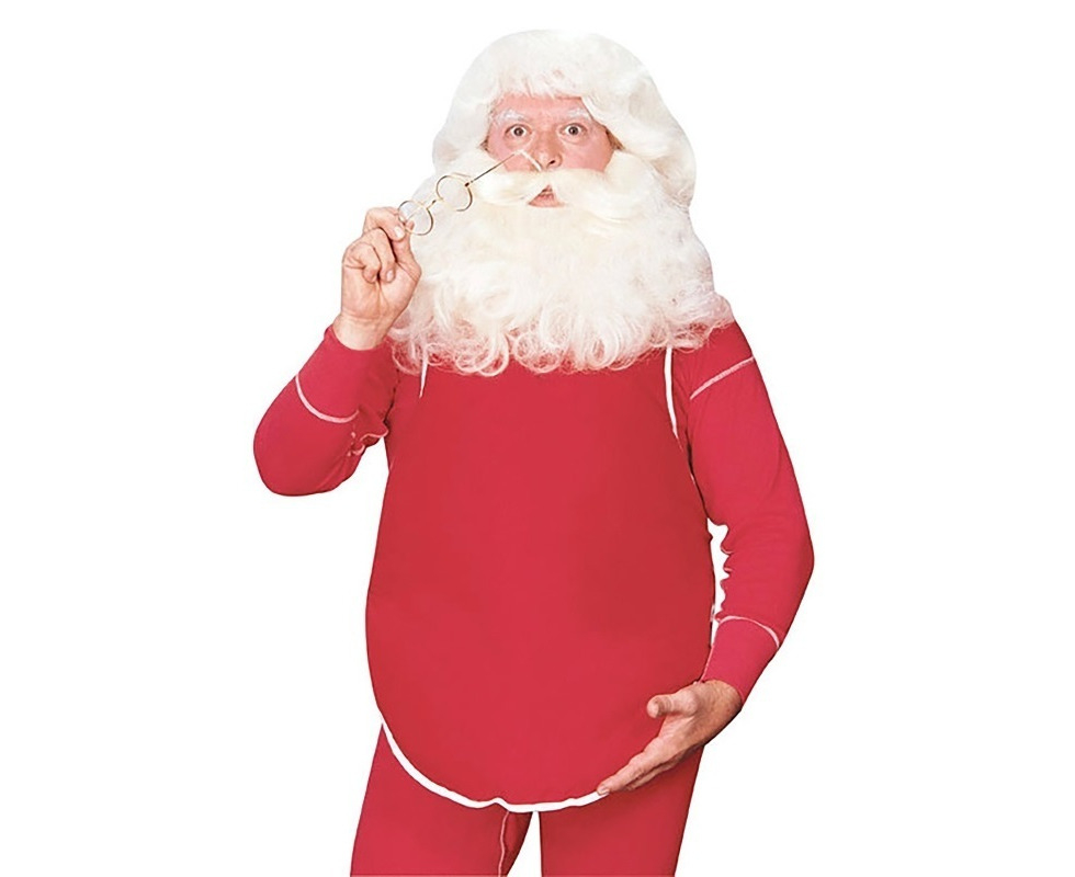 santa costume with belly