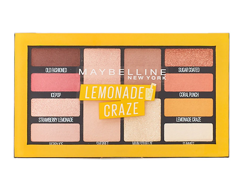 Maybelline Lemonade Craze Eyeshadow Palette