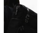 Barber Shop "Mop Top" DSLR Camera Backpack (Cordura & Leather, Black)