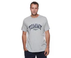 Tommy Hilfiger Men's Graphic Sleep Tee / T-Shirt / Tshirt - Grey Heather
