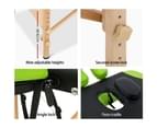 Zenses 70CM Wooden Portable Massage Table 3 Fold Beauty Therapy Bed Waxing Green 9