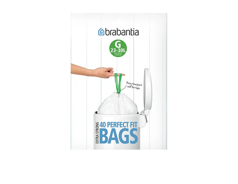 Brabantia PerfectFit Trash Bags, Code M in 2023