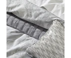 Queen Size - Alesso Silver Quilt Cover Set by Private Collection