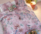 Bedding House Armelle Queen Bed Quilt Cover Set - Pink