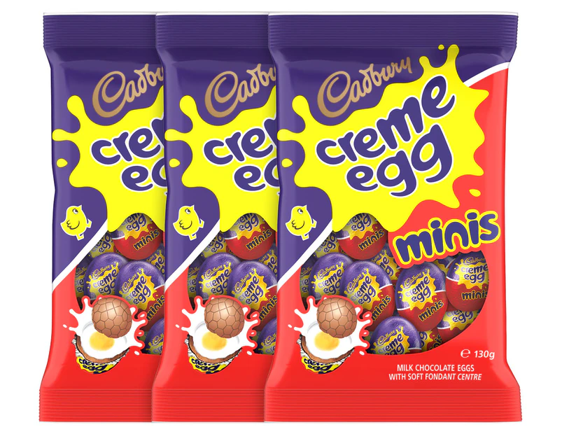 Cadbury Creme Egg Mini Easter Eggs 130g