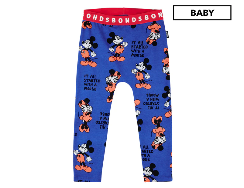 Bonds x Disney Baby Leggings - Mickey & Minnie