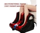 Foot Massager Ankle Calf Leg Massagers Shiatsu Kneading Rolling Red 3