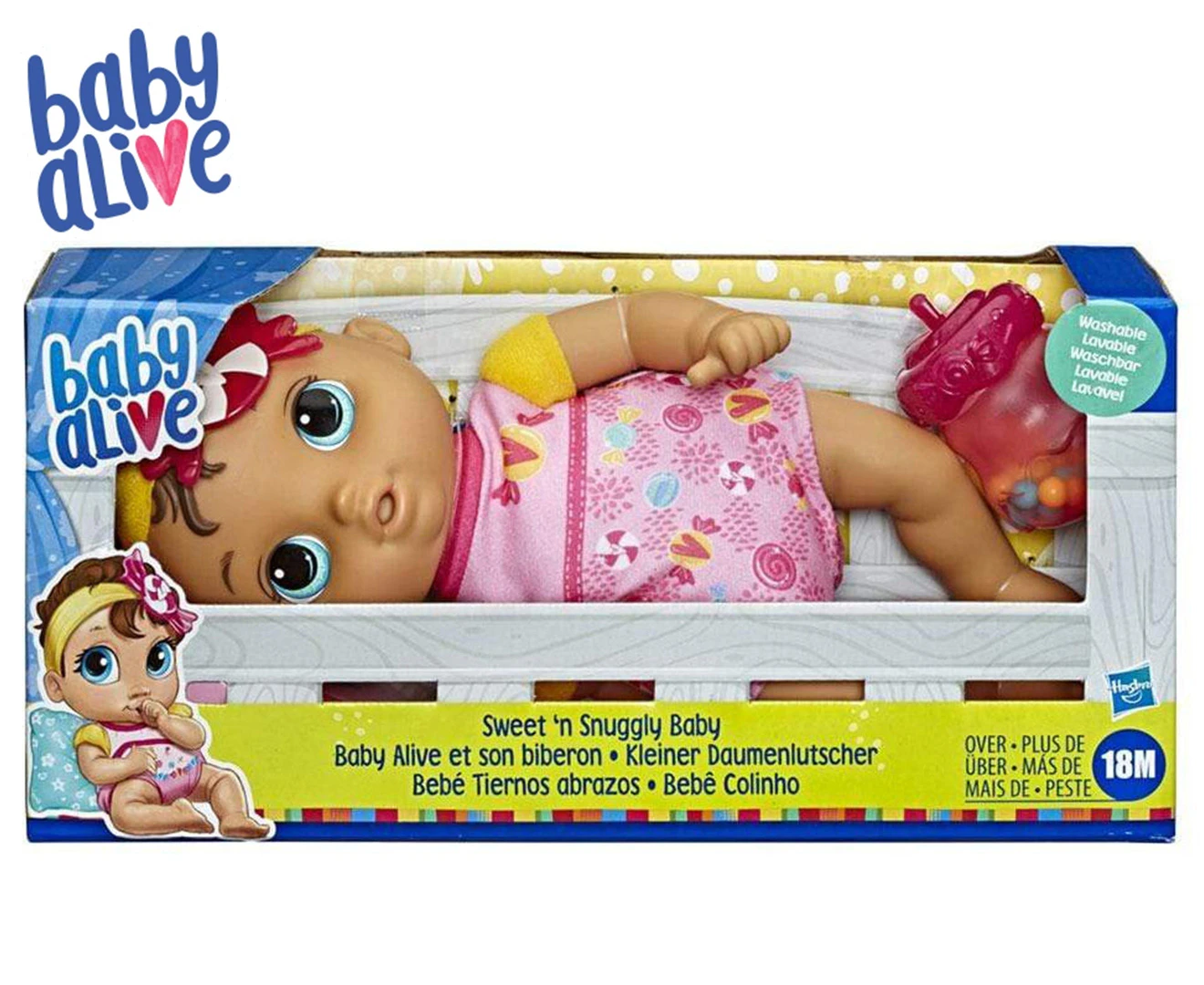 Baby Alive Sweet 'n Snuggly Baby Doll