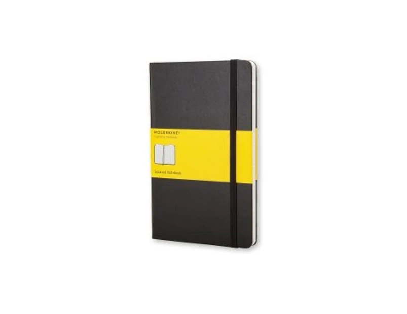 Moleskine Pocket Squared Hardcover Notebook Black - Notebook / blank book