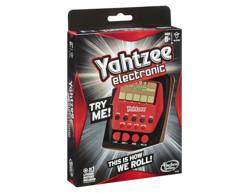 Hasbro Yahtzee Electronic Handheld Game