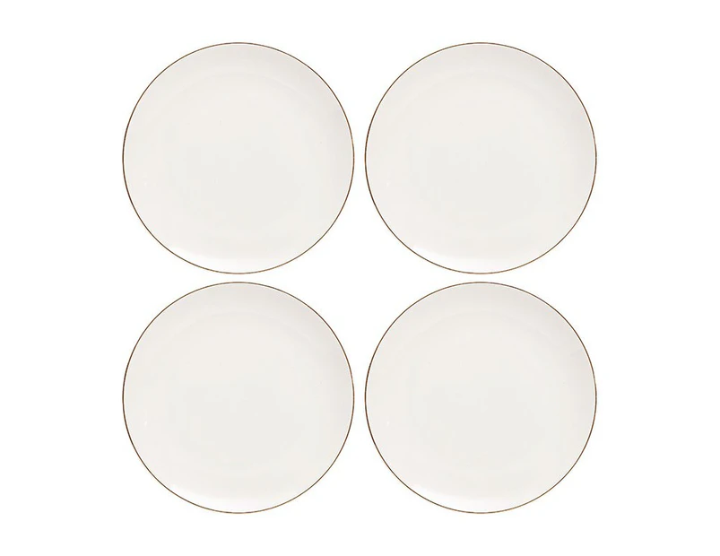 Ashdene Parisienne Side Plate 20cm Set of 4 White
