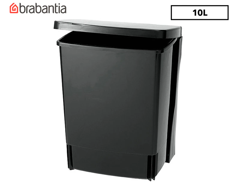 Brabantia 10L Built In Binny Rectangular Bin - Black