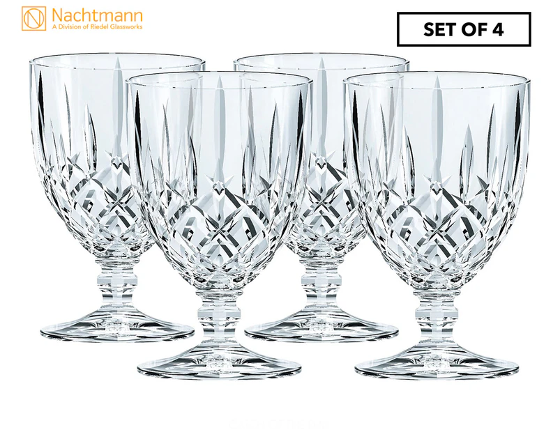Set of 4 Nachtmann 230mL Noblesse Goblet Small Glasses