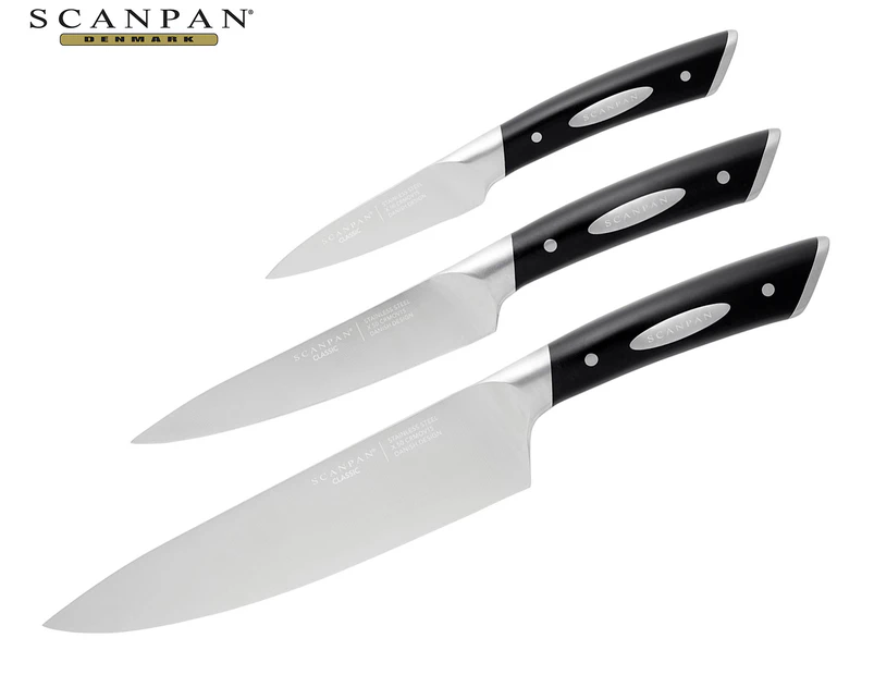 Scanpan 3-Piece Classic Knife Set