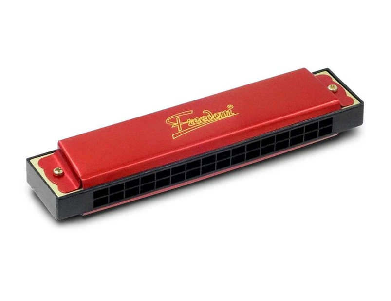 Harmonica Key Of C | 16 Hole Mh002 - Red