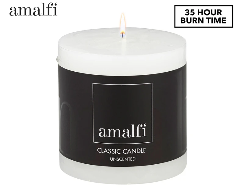 Amalfi Classic Pillar Candle - Unscented