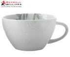 Maxwell Williams 540mL Panama Jumbo Petal Mug - White/Kiwi Green