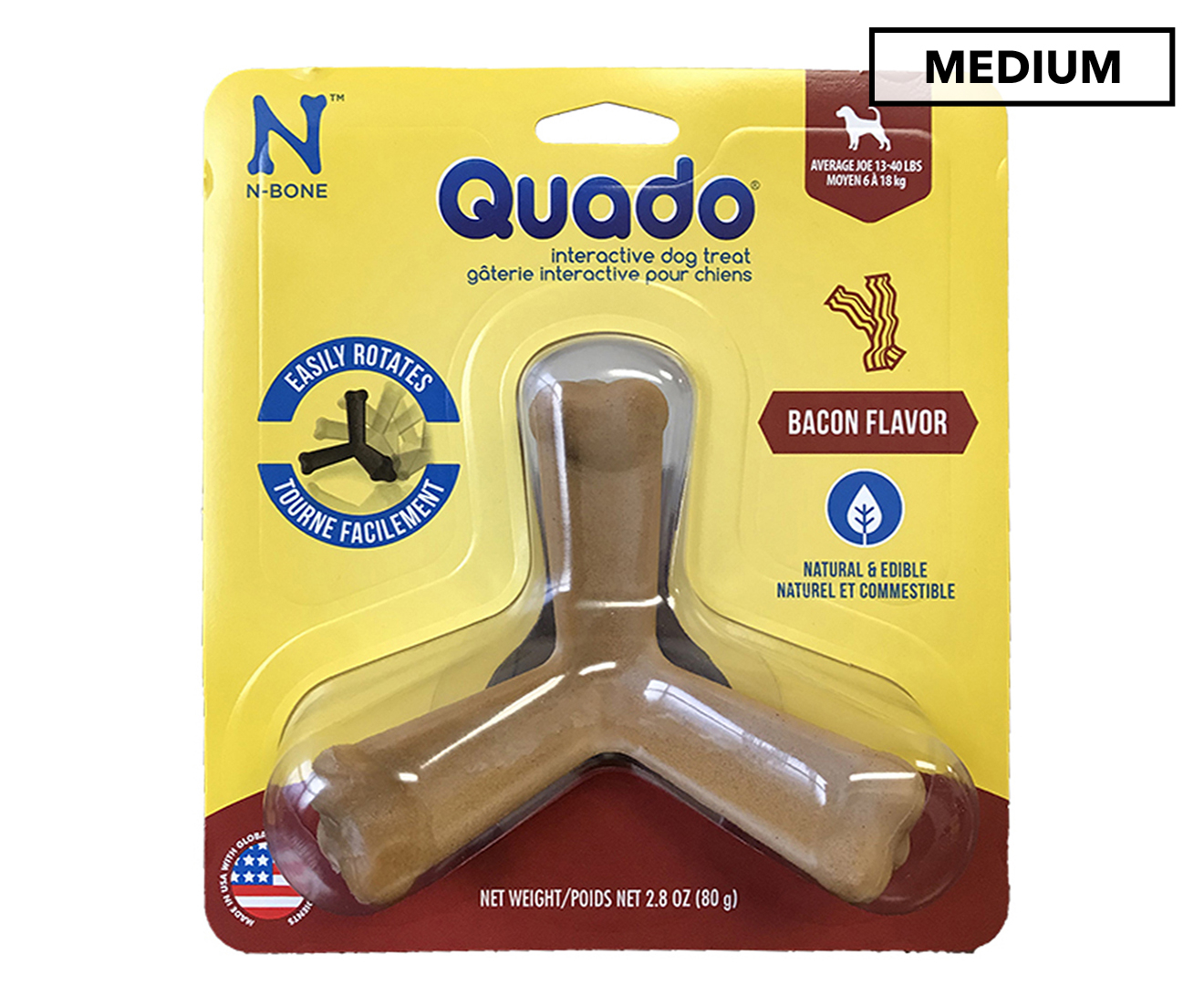 quado dog toy