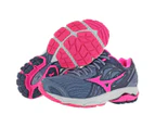 Mizuno Women's Athletic Shoes Wave Inspire 14 - Color: Folkstone Gray/Pink Glo