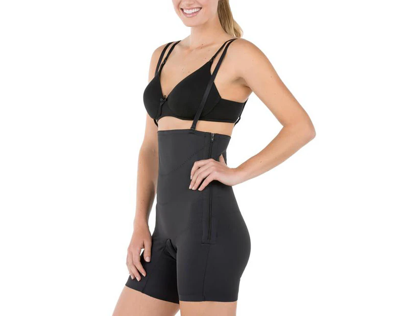 LaSculpte Women's Shapewear High Waist Firm Control Post Pregnancy C-section Recovery Shaper - Black