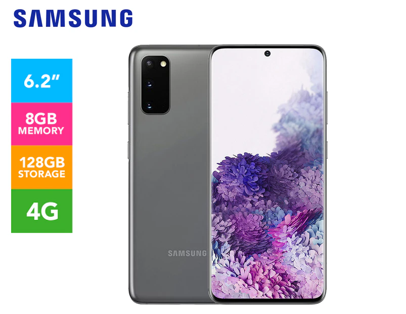 Samsung Galaxy S20 128GB Smartphone Unlocked - Cosmic Grey