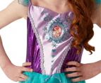 Disney Girls' The Little Mermaid Princess Ariel Costume - Purple/Blue