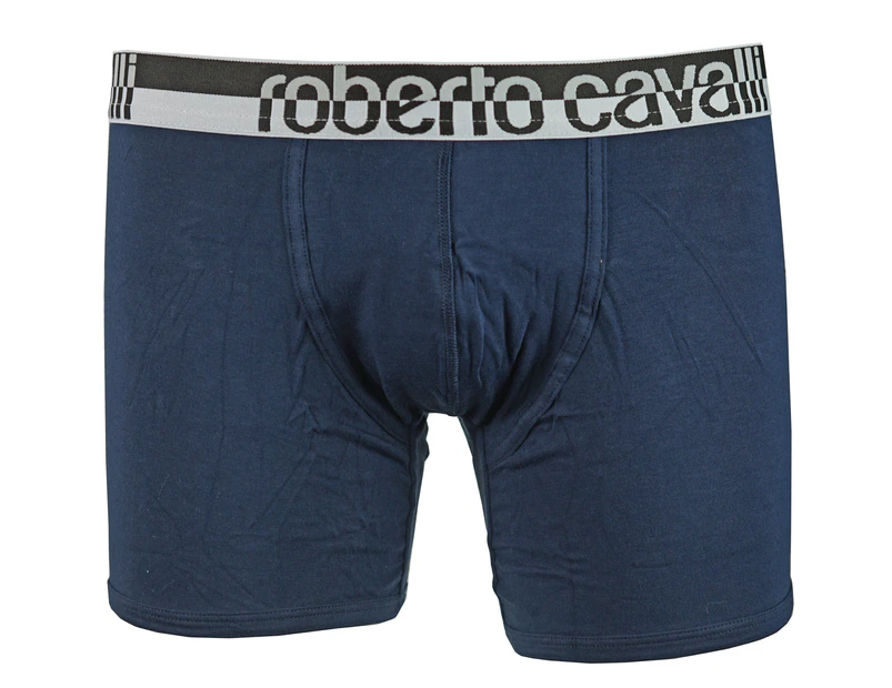Roberto Cavalli Mens Boxer Shorts GSK002 JT016 04574 Navy